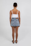 Lucy Denim Skort - Dark Mineral Wash