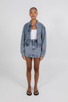 Lucy Denim Skort - Dark Mineral Wash
