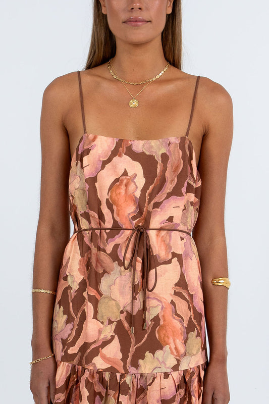 COMING SOON - Olara Maxi Dress - Daydream Print