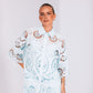 Immy Shirt - Powder Blue Sicily Lace