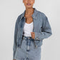 Lucy Denim Skort - Dark Mineral Wash