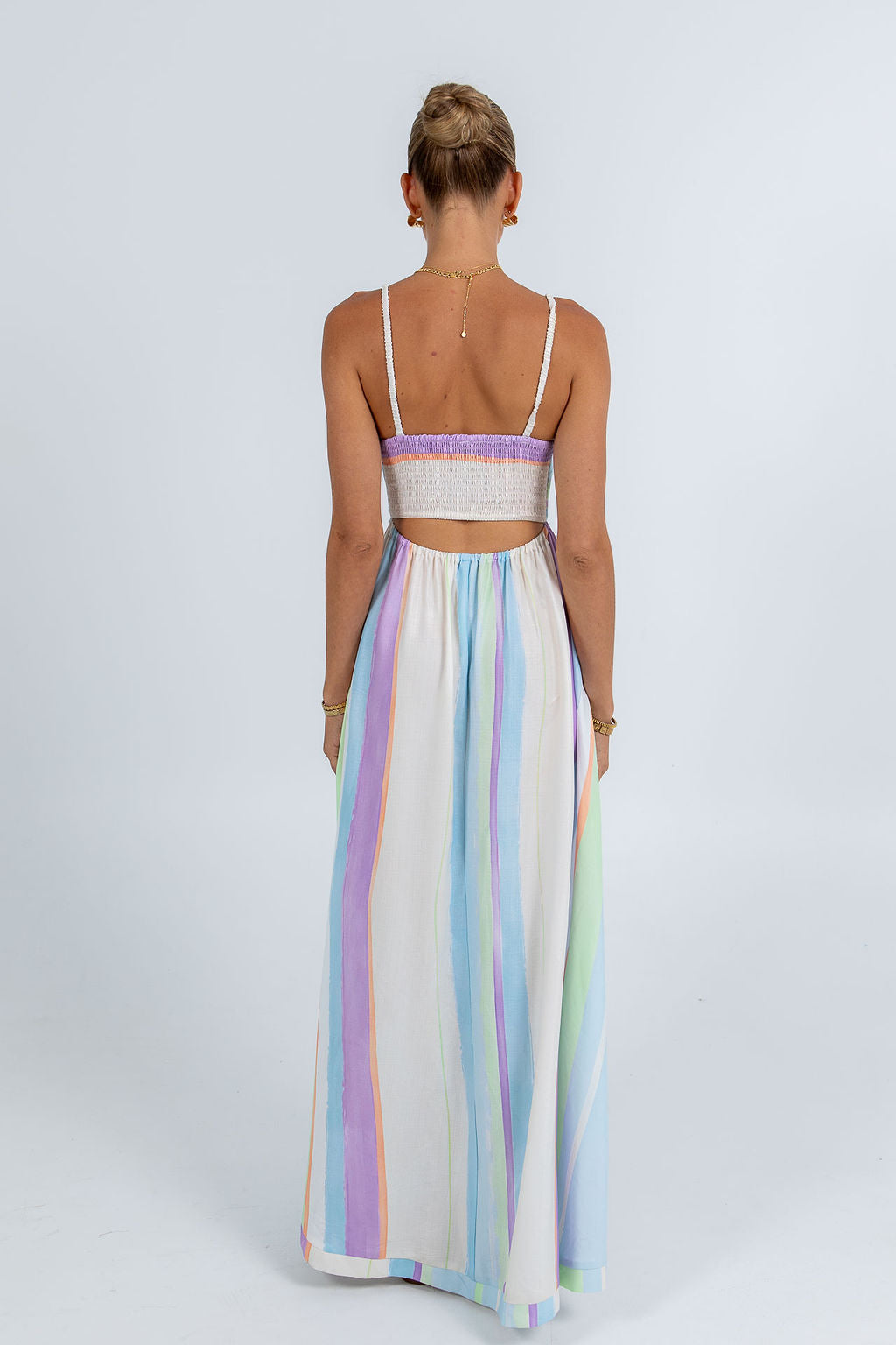 Palomae Maxi Dress Virenne Print