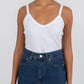 Carissa Wide Leg Jeans - Classic Blue