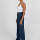 Carissa Wide Leg Jeans - Classic Blue