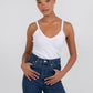Carissa Wide Leg Jeans - Classic Blue