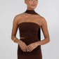Urja Maxi Dress - Chocolate Brown