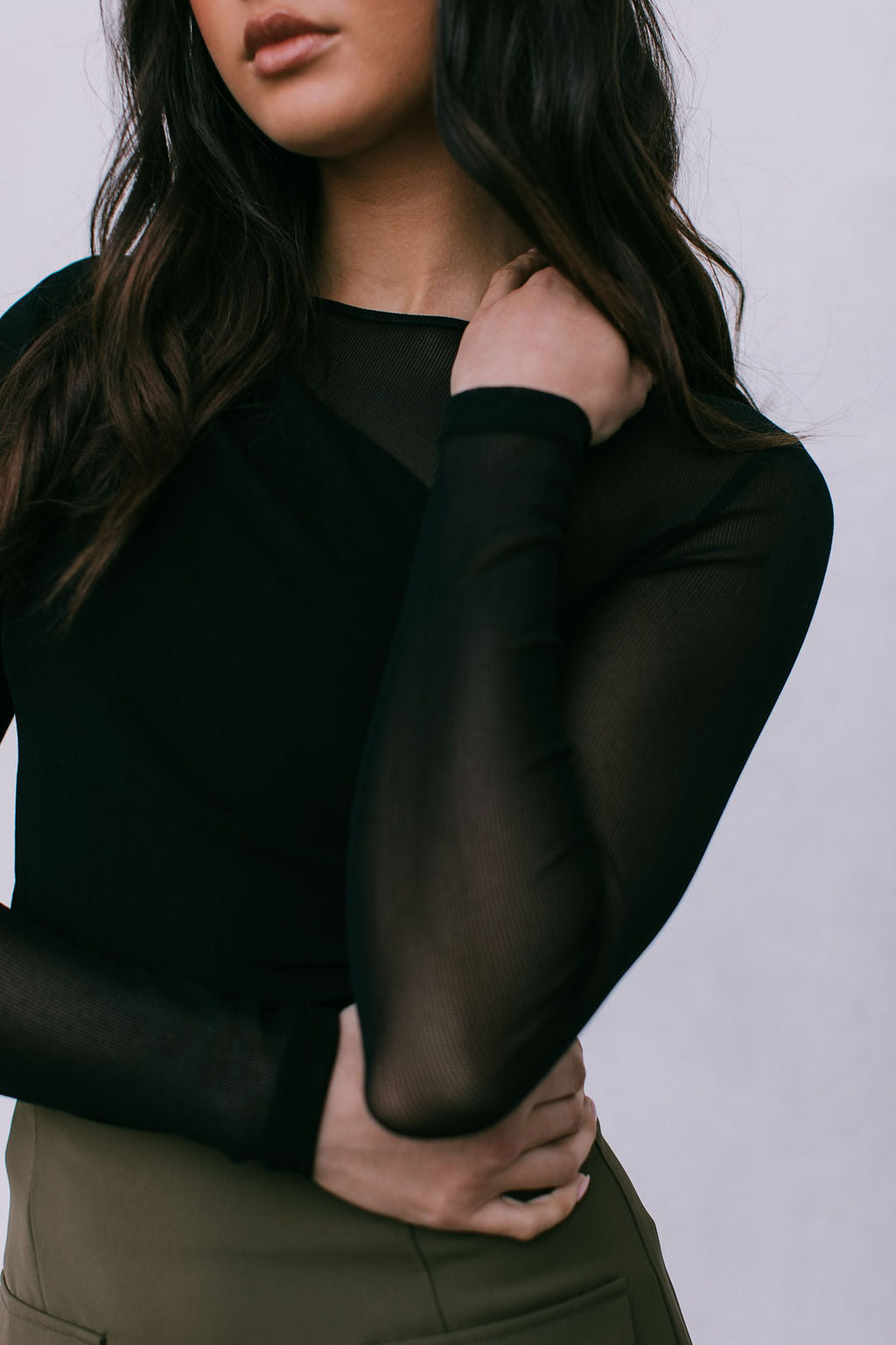 Dixie Mini Skirt Khaki