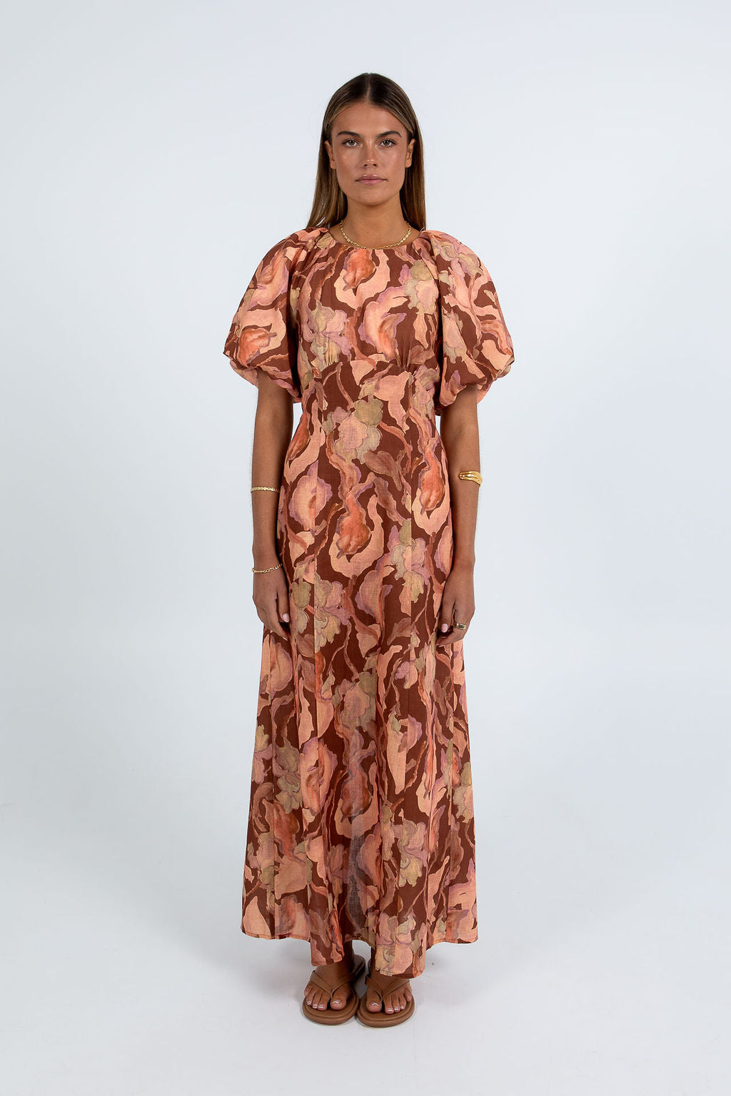 COMING SOON - Layne Midi Dress - Daydream Print