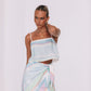 COMING SOON - Tider Cropped Singlet - Virenne Print