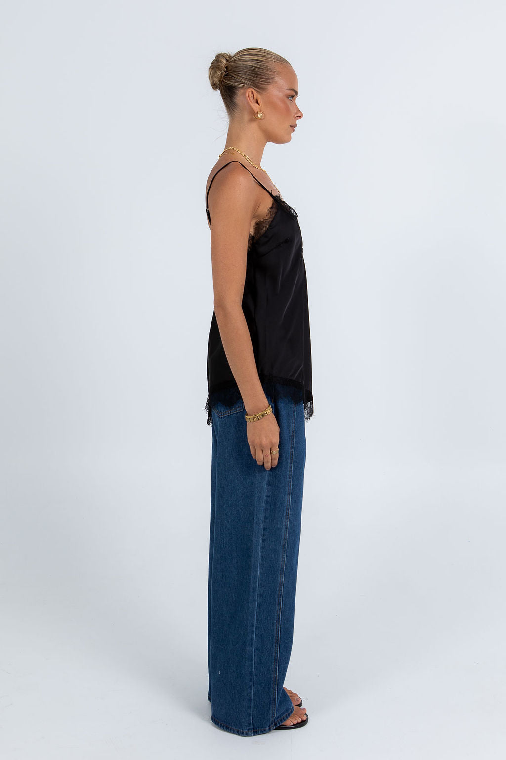 COMING SOON - Jessalyn Lace Top - Black