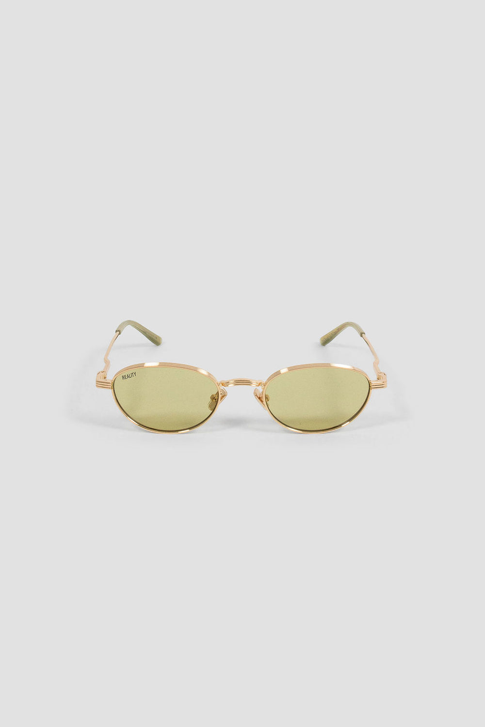 Promised Land Sunglasses Gold Olive