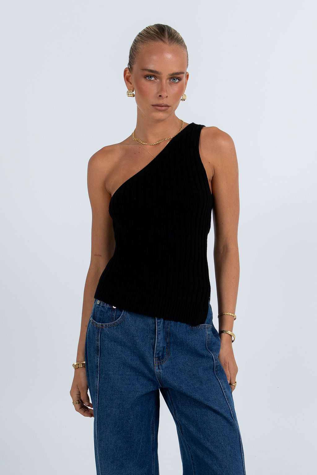 Uma Top Black