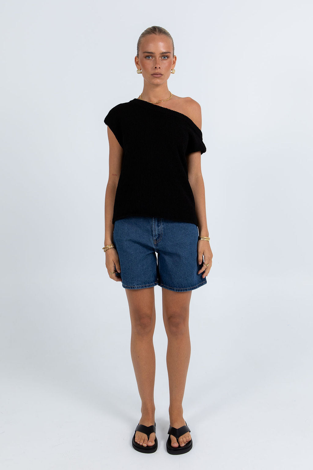 COMING SOON - Marley Knit Top - Black