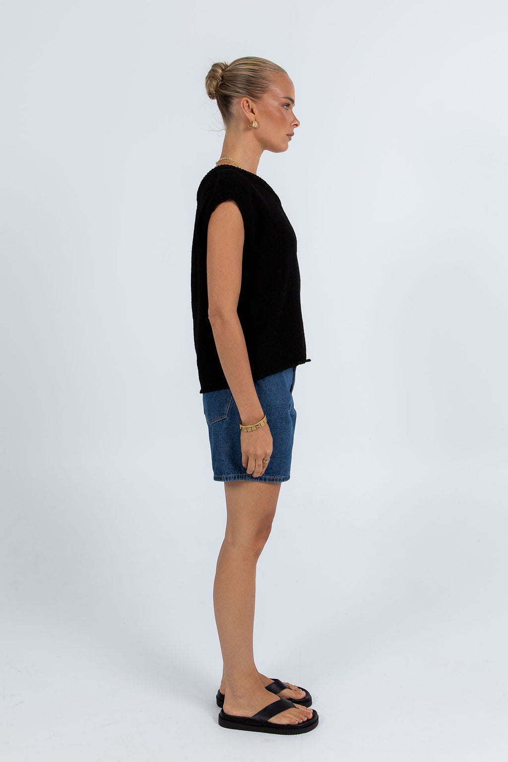 COMING SOON - Marley Knit Top - Black