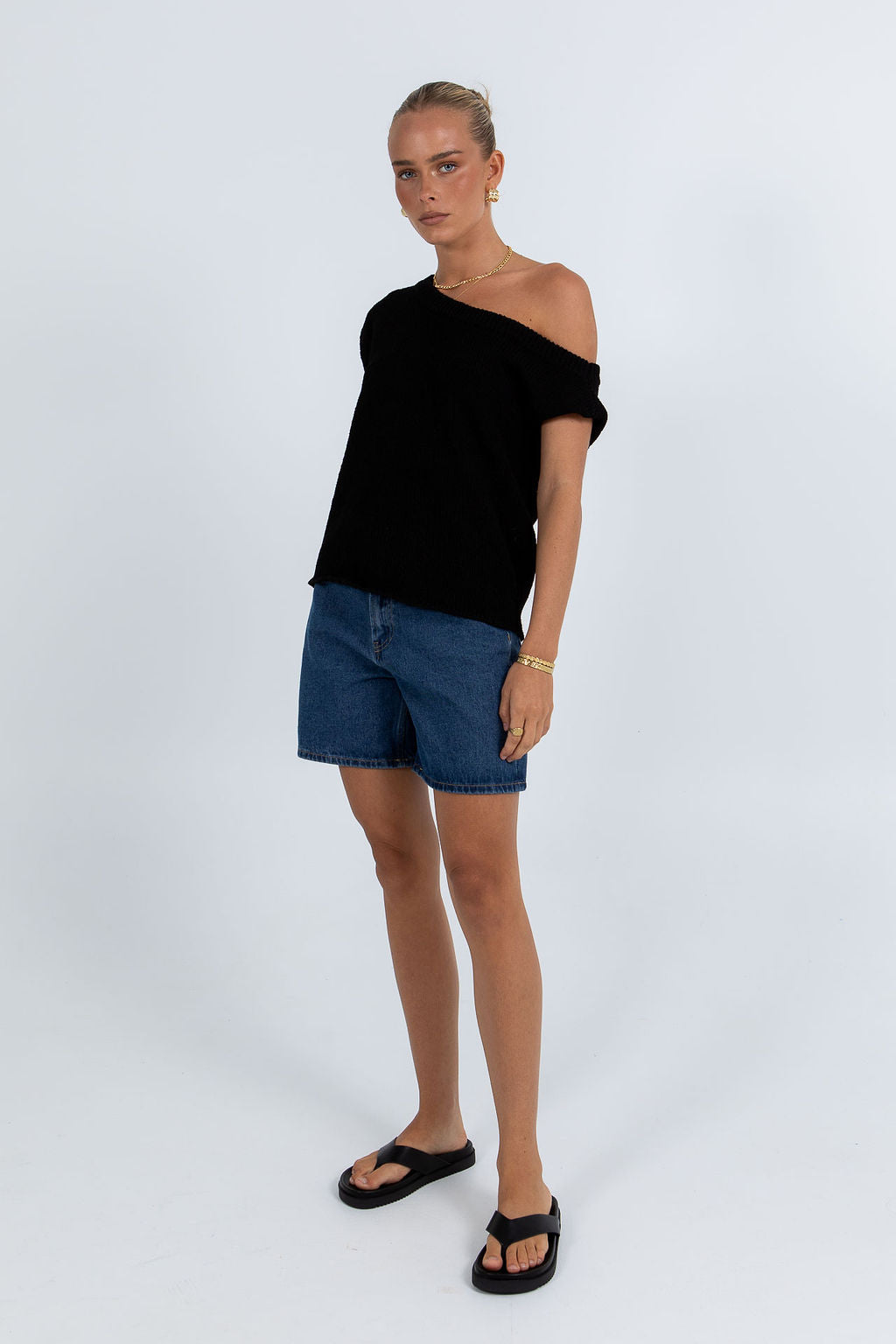 COMING SOON - Marley Knit Top - Black