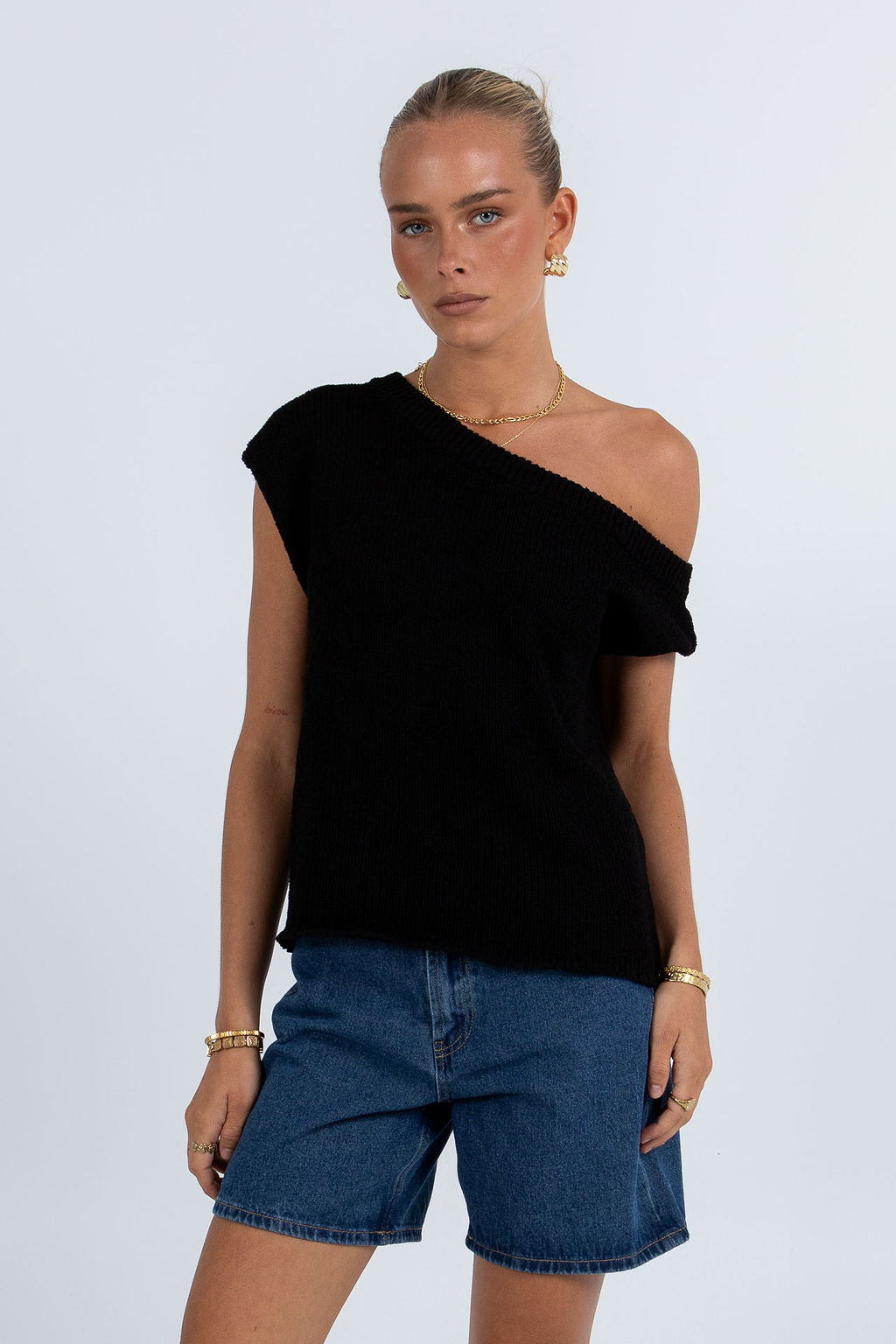 COMING SOON - Marley Knit Top - Black