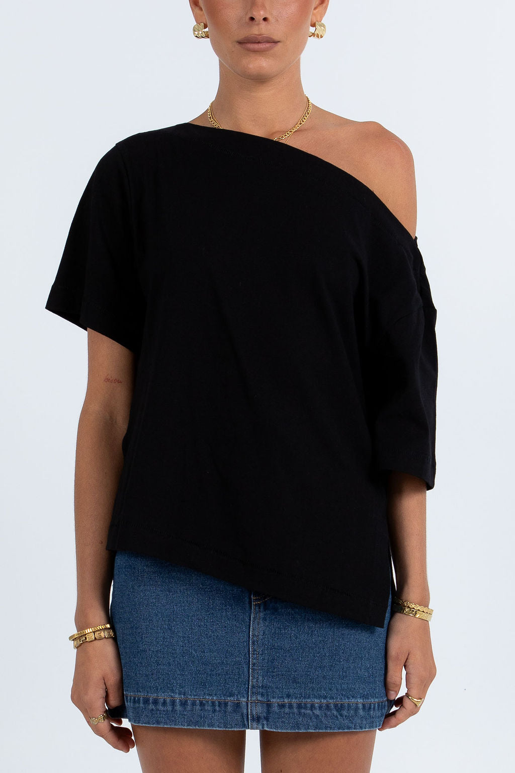 Ranna Tee Black