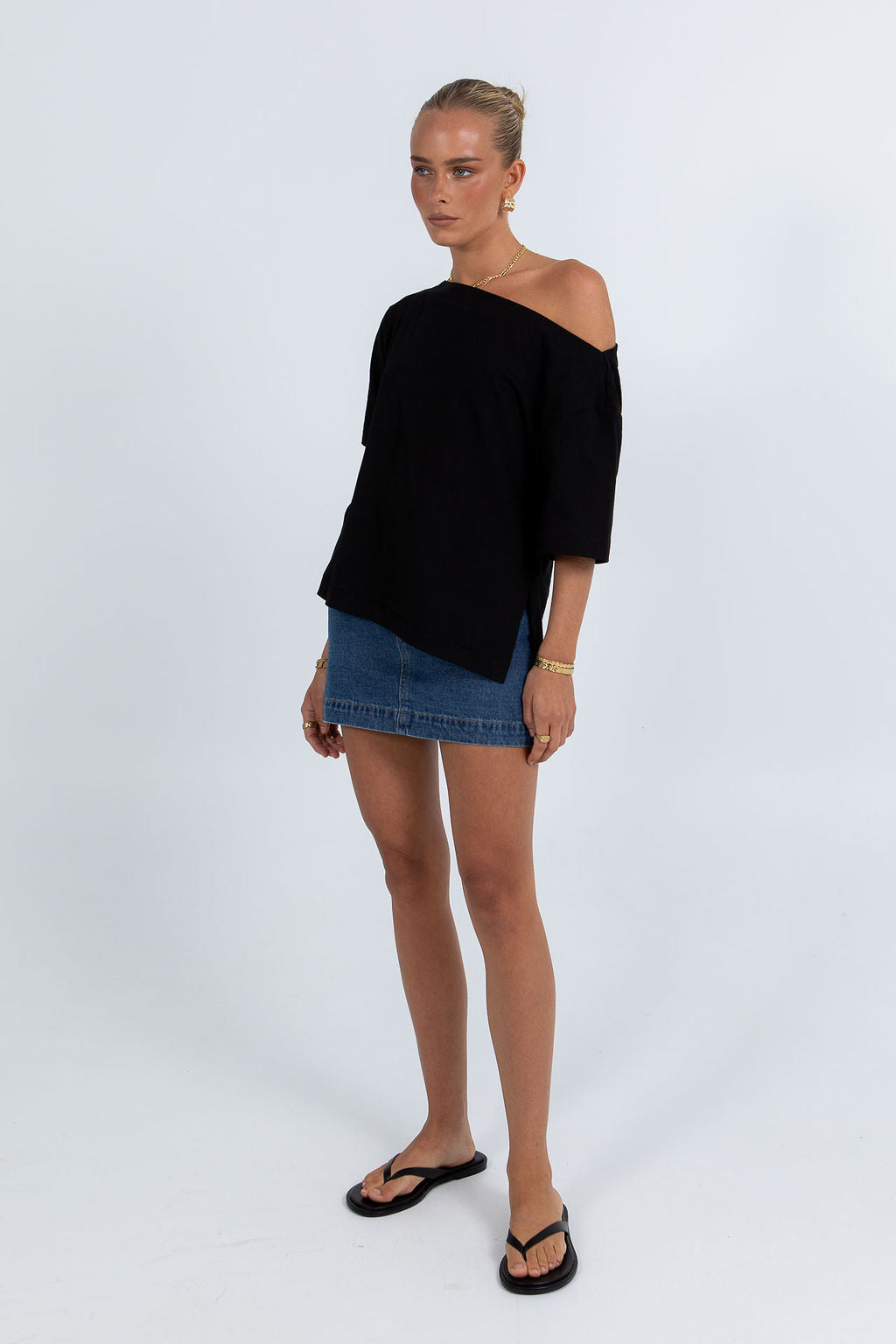 Ranna Tee Black