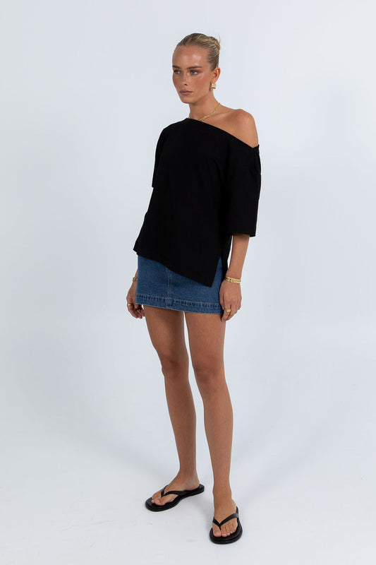 COMING SOON - Ranna Tee - Black