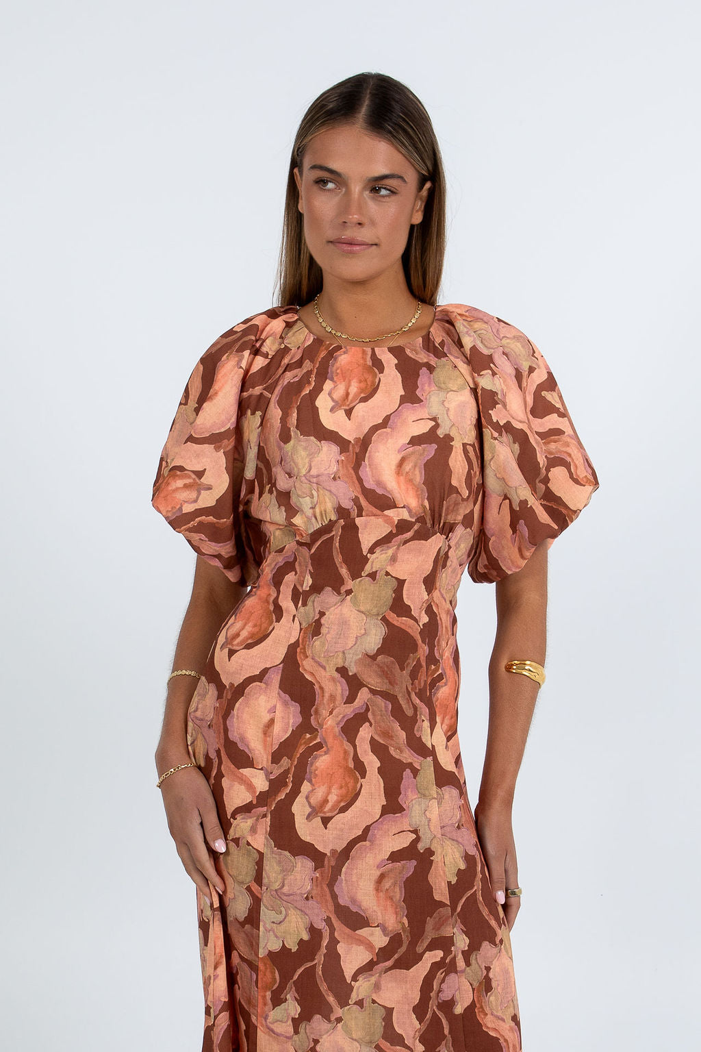 COMING SOON - Layne Midi Dress - Daydream Print