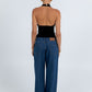 COMING SOON - Jove Halter Top - Black