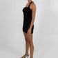 Xylah Mini Dress - Black