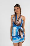 COMING SOON - Ioannina Mini Skirt - Paros Stripe