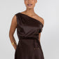Jae Mini Dress - Chocolate Brown