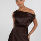 Jae Mini Dress - Chocolate Brown