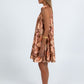 COMING SOON - Xali Swing Mini Dress - Daydream Print