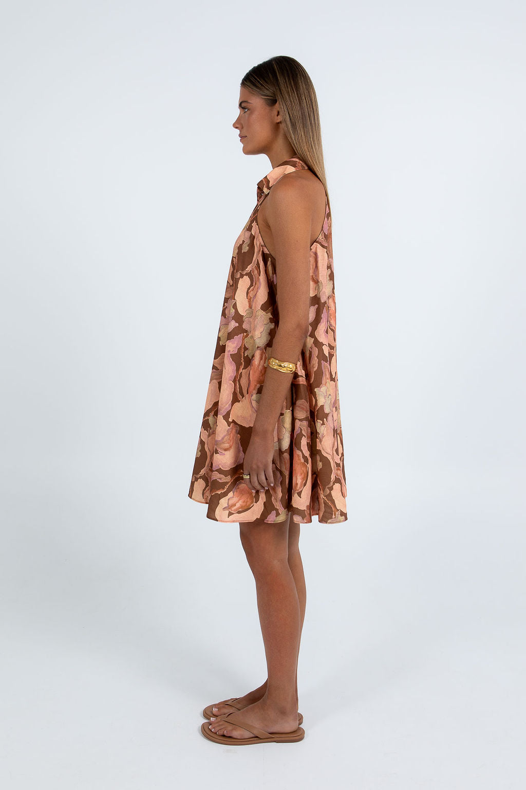 COMING SOON - Xali Swing Mini Dress - Daydream Print
