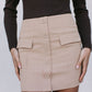 Kahlea Off-Shoulder Bodysuit - Chocolate Brown Knit