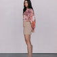 Haider Mini Skirt - Beige