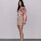 Haider Mini Skirt - Beige