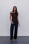 Qatie Top - Espresso Brown