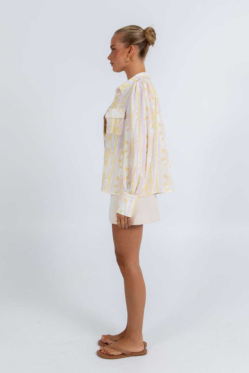 Bailee Shirt Lemon Floral