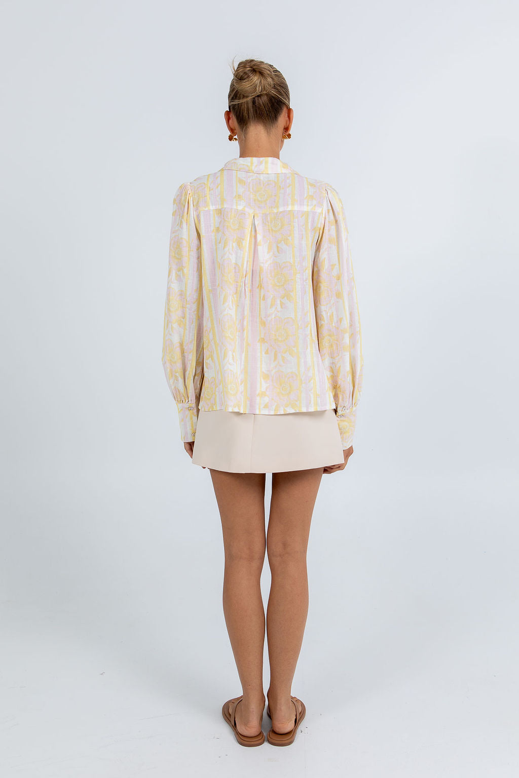Bailee Shirt Lemon Floral