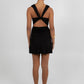 Flossie Mini Dress - Black