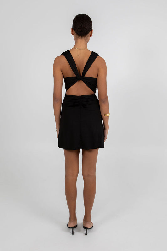 Flossie Mini Dress - Black