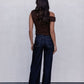 Qatie Top - Espresso Brown
