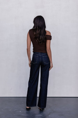Qatie Top - Espresso Brown