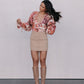 Haider Mini Skirt - Beige