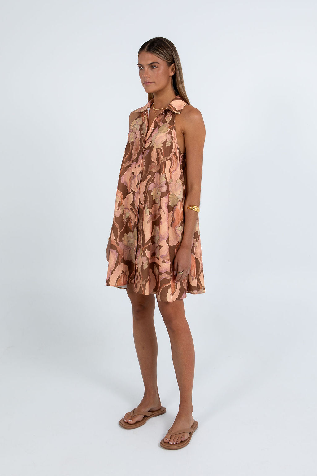 COMING SOON - Xali Swing Mini Dress - Daydream Print