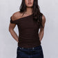 Qatie Top - Espresso Brown