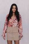 Haider Mini Skirt - Beige