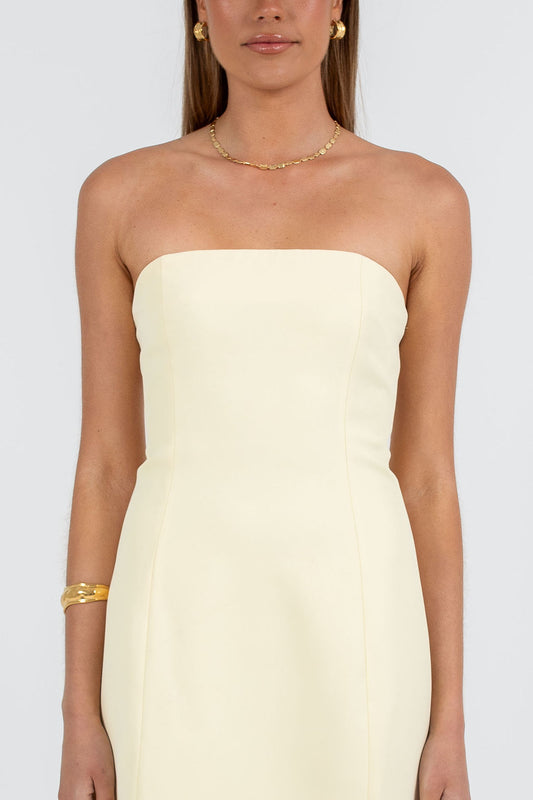 Fiarna Mini Dress - Lemon