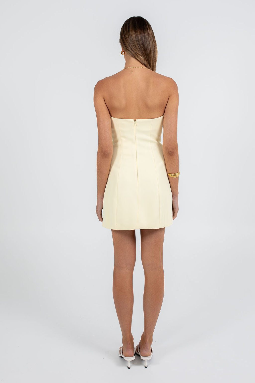 Ciana Mini Dress - Lemon
