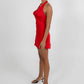 True Mini Dress - Red