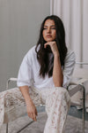 Ilsuo Pants - Cream Lace
