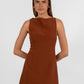 Natalia Mini Dress - Cinnamon